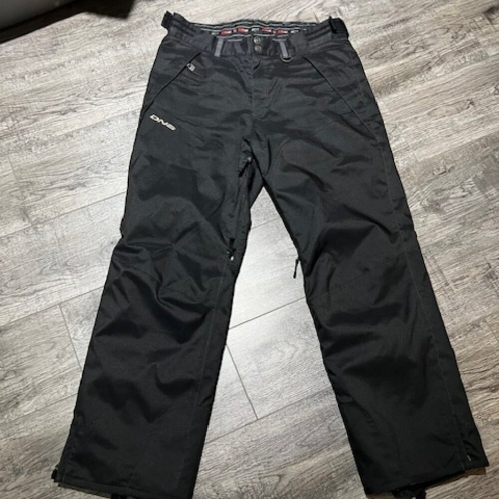 Closet Clearance Mens DNA Black Ski Pants